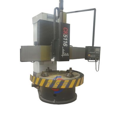 CK5116 단일 컬럼 CNC 수직 턴 머신 금속 도구 장비
