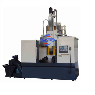 CNC 수직 톱니 1200mm 회전 직경 15kW 스핀들