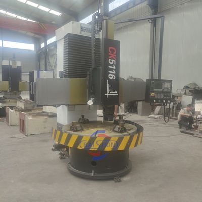GSK CNC 수직 톱니 기계 CK5116 1600mm 회전 지름