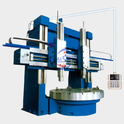 CNC 수직 선반 3500mm 선삭 직경 55kW 트윈 스핀들
