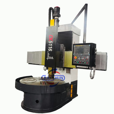 CNC GSK 턴 머신 턴 머신 CK5116 단일 컬럼 수직 휠 턴 머신
