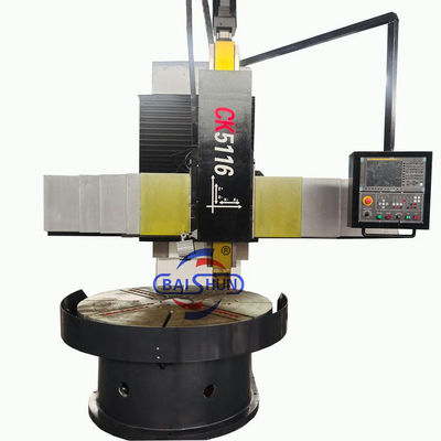 수직 톱니 베어링 능력 5T 중량 CNC CK5116 금속 톱니