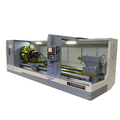 프로 평면 침대 CNC 턴 머신 최대 500mm의 스윙 지름