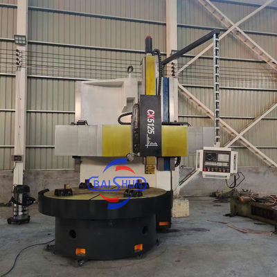 2.5 미터 가공 Ck5125 라트 Cnc Fanuc 수직 타레 라트