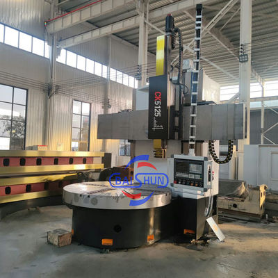 CK5125 회전 테이블 중량 단 기둥 CNC 수직 톱니