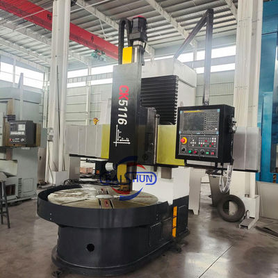 수직 CNC 타워 라트 China Cnc 라트 기계 FANUC 컨트롤러 기계 라트