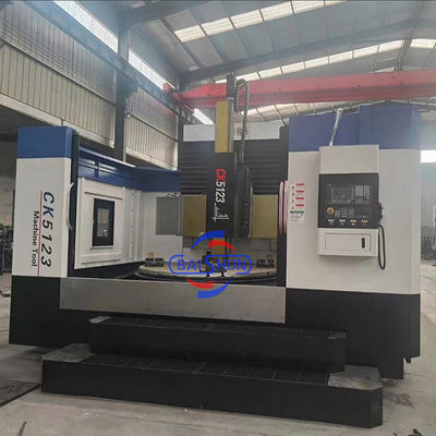 CK5123 CNC 수직 턴 머신 VTL 단일 컬럼 CNC 수직 턴 타워