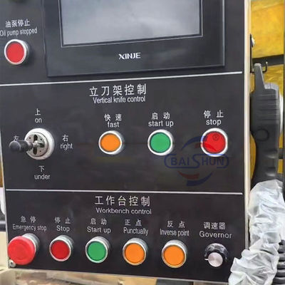최대 1000Mm를 가진 고효율 380V 50Hz 전압 도는 기계. 가공 높이