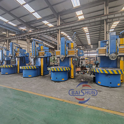 수직 타워 라트 1600mm 회전 중량 작업 수동형 VTL 기계 플랜지 및 베어 가공