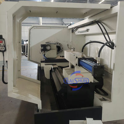 이중 턱 수평 Fanuc CNC 파이프 힌딩 턴 머신 금속