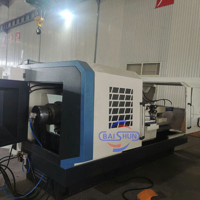 QK1325 스마트 자동 수평 평면 침대 CNC 더블 턱 파이프 스레딩 라트