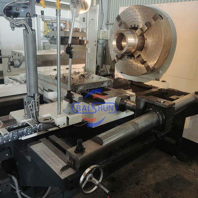 공장 가격 QK1343 430mm 큰 구멍 CNC 회전 라트 파이프 스레딩 라트 기계