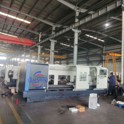 QK1332 CNC 파이프 나사 선반 800mm 선회 15kW
