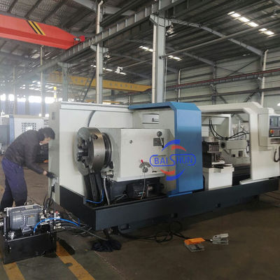 QK1353 금속 CNC 톱니 자동화 파이프 스레딩 톱니