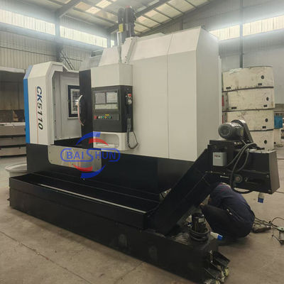 보호 커버와 함께 CNC 단일 컬럼 수직 턴 머신 1000mm 테이블 Cnc Vtl