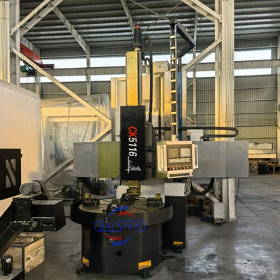 CK5116 CNC 턴 머신 1600mm 회전 직경 3.2T 용량