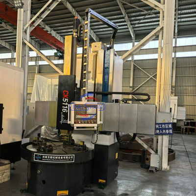 CK5116A 2 축 수직 CNC 턴 머신 1600mm 회전 지름