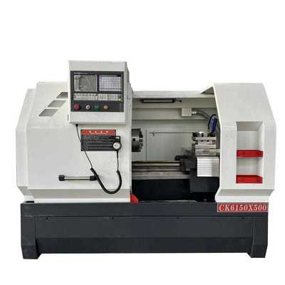 수평 CNC 턴 머신 500mm 스윙 1500 RPM 평면 침대