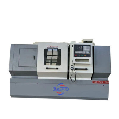 Fanuc 평판 CNC 선반 기계 500mm 스윙 1500mm 공작물