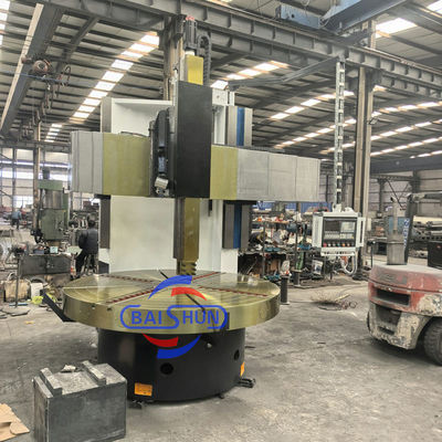 절단 높이가 1600mm이고 최대 회전 직경이 2500mm인 Fanuc CNC 수직 터닝 선반