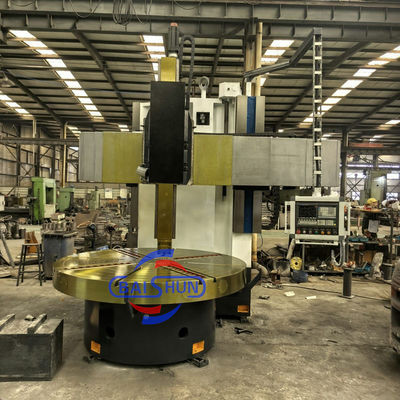 고 정밀성 큰 타워 턴 CNC 카루셀 금속을 위한 수직 턴 기계