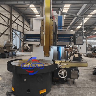 Heavy Duty 1600mm Turning Size Manual Metal Processing VTL Carousel Lathe Machine With Side Tool Post