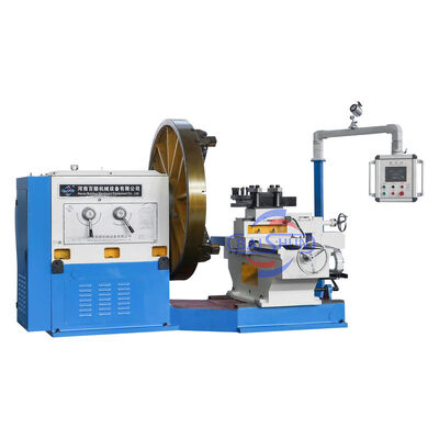 수평 플랜지 얼굴 판 톱니 기계 2000 mm 최대 회전 직경과 1600 mm Chuck 직경 중량 가공