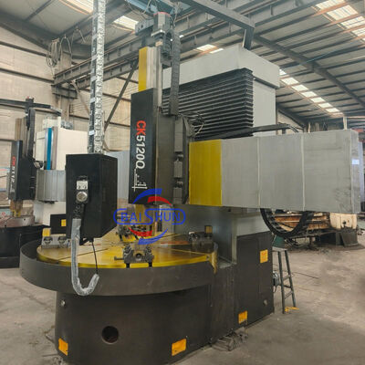 큰 부분 제조 및 가공을위한 강력한 VTL CNC 수직 톱니