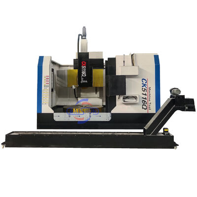 Ck5116 CNC 고정밀 단일 컬럼 수직 선반 플랜지 터닝 선반