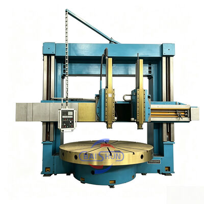 정밀 CNC 수직 금속 톱니 기계 5000mm 작업 조각 회전 지름